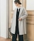 『WEB限定』ダブルクロスガウンコート