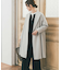 『WEB限定』ダブルクロスガウンコート