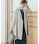 『WEB限定』ダブルクロスガウンコート