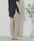 ジョーゼットフレアパンツ