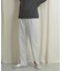 リネンライクスリットパンツ