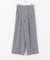 ツイードワイドイージーパンツ