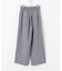 ツイードワイドイージーパンツ