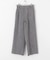 ツイードワイドイージーパンツ