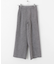 ツイードワイドイージーパンツ