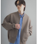 『洗濯可』ダブルポケットニットブルゾン