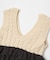 2WAYフリルニットベスト
