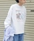 FORK&SPOON　グラフィックプリントロングスリーブTシャツ
