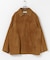 GOAT SUEDE MAC COAT