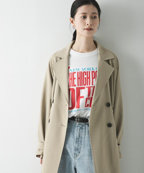 URBAN RESEARCHドロストトレンチコート 撥水/UVカット』ドロストトレンチコート(38 BEIGE): アウター｜URBAN