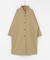 BACKヨークスタンドカラーコート