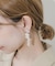 フラワーパールスウィングイヤリング