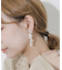 フラワーパールスウィングイヤリング