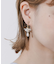 ドロップパールフラワーイヤリング