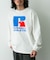 『別注』RUSSELL ATHLETIC×SonnyLabel　プリントヘビージャージーロングTシャツ