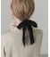 シアーフリンジリボンヘアカフ