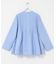 フレアシルエットピンタックブラウス