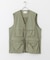 ナイロンマルチポケットジップベスト