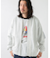 裏毛スウェットMA-1ブルゾン