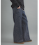 ケミカルバギーワイドデニムパンツ