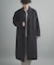ダブルブレストロングコート