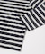 ベロアボーダーTシャツ