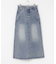 セミフレアデニムスカート