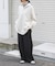 FORK&SPOON　ダブルクロスイージーパンツ