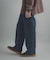 ジャガードデニムストレートパンツ