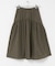 ボリュームミディスカート
