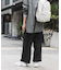 『UR TECH』完声9分丈ワイドパンツ