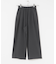 『UR TECH』完声タックギャザーワイドパンツ
