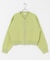 『UR TECH Renew Knit』VネックZIPカーディガン