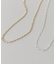 コンビカラーチェーン2セットネックレス
