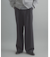 ダブルタックワイドパンツ