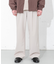 ダブルタックワイドパンツ