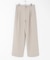 ダブルタックワイドパンツ
