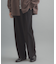 ダブルタックワイドパンツ