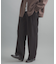 ダブルタックワイドパンツ