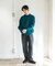 『UR TECH Renew Knit』クルーネックプルオーバー