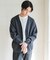 『UR TECH Renew Knit』Vネックカーディガン