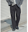 ダブルタックテーパードパンツ