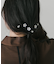 フラワビジューセットヘアクリップ