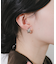 メタルカーブラインイヤリング