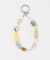クリアビーズモチーフキーチェーン