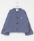 DANTON　COLLARLESS JACKET