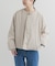DANTON　COLLARLESS JACKET