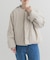 DANTON　COLLARLESS JACKET