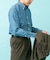 LIFE STYLE TAILOR　シャンブレーBDシャツ