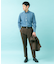 LIFE STYLE TAILOR　シャンブレーBDシャツ